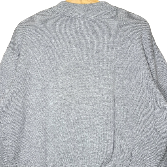H&M Gray Crewneck Knit Long Sleeve Sweater - Picture 4 of 6